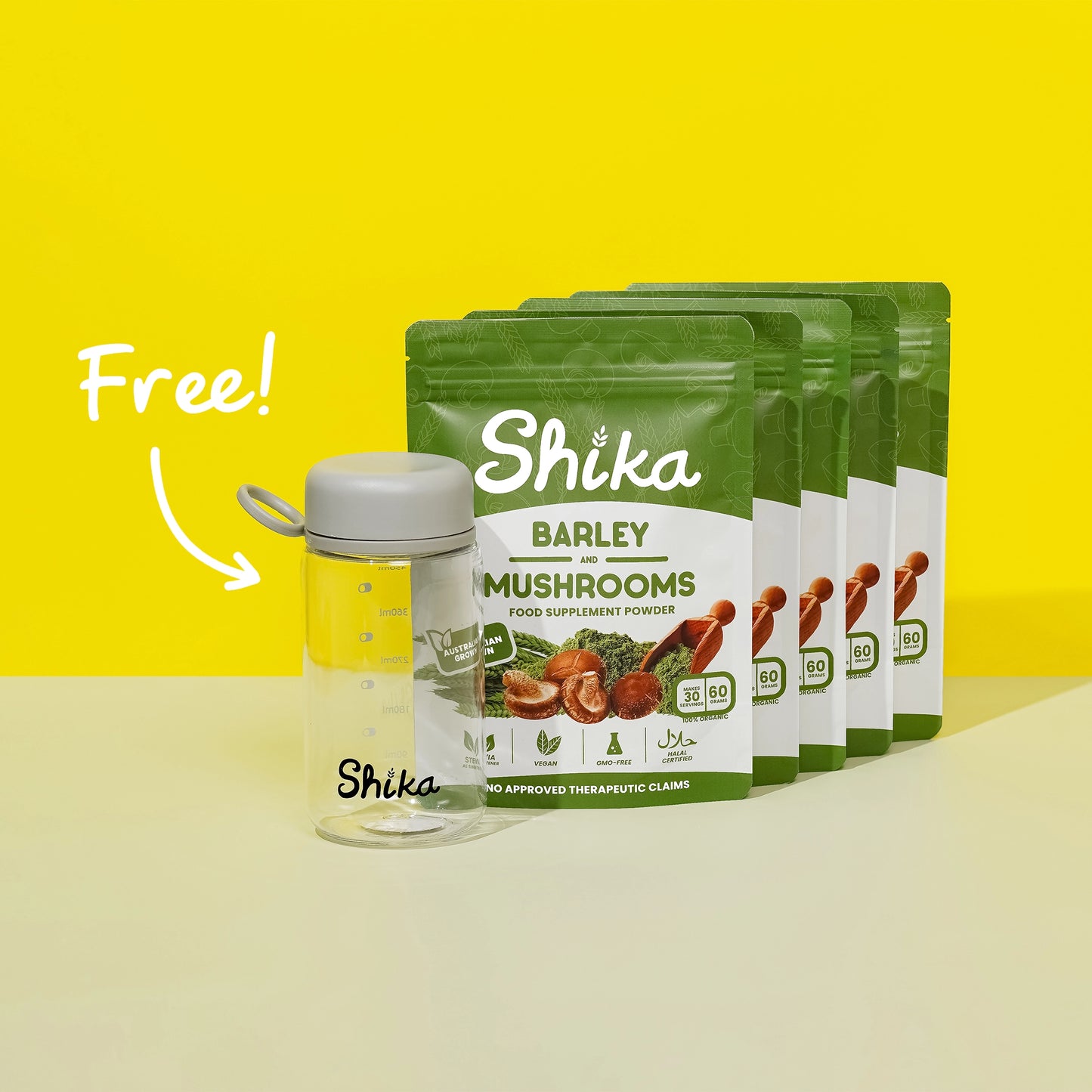 SHIKA BARLEY AND MUSHROOM