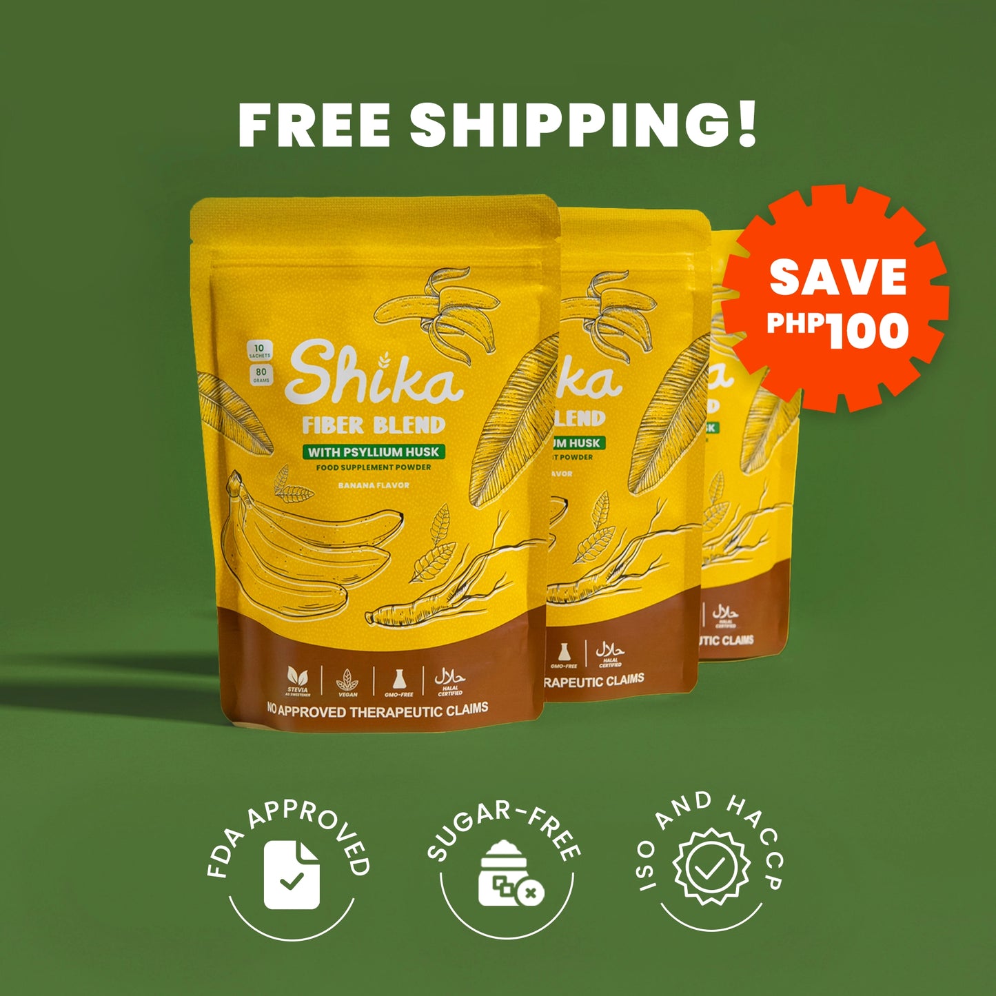 SHIKA FIBER BLEND